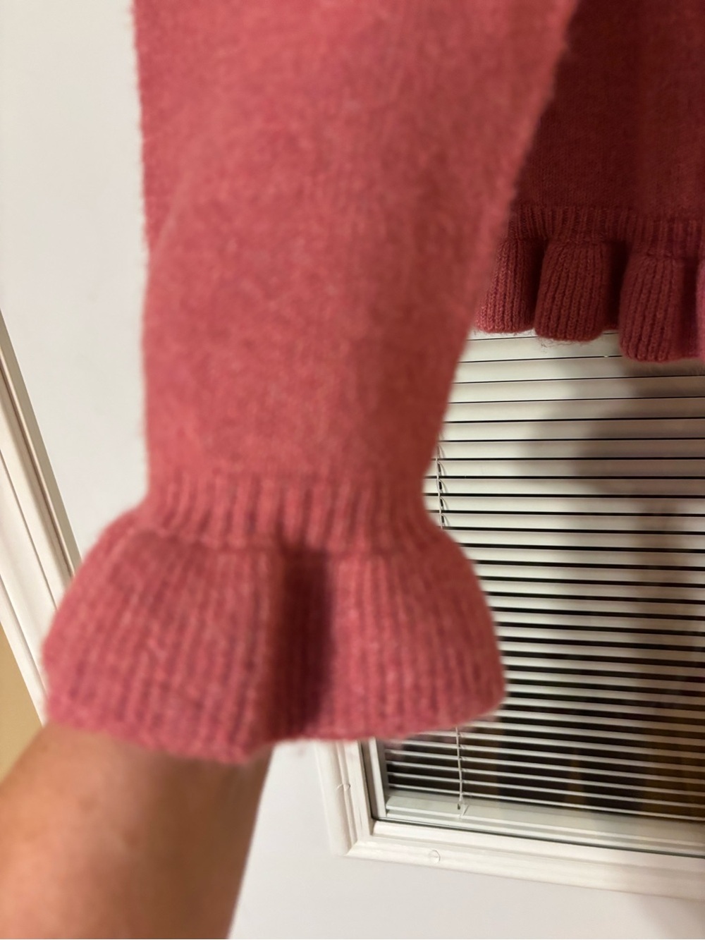 CeCe Ruffle-Trim Button Cardigan - Picture 5 of 12